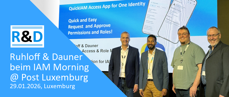 Ruhloff & Dauner als Referent beim IAM Morning der Post Luxemburg Ruhloff & Dauner als Referent beim IAM Morning der Post Luxemburg